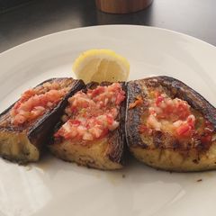 A picture of Grilled spicy egplant.