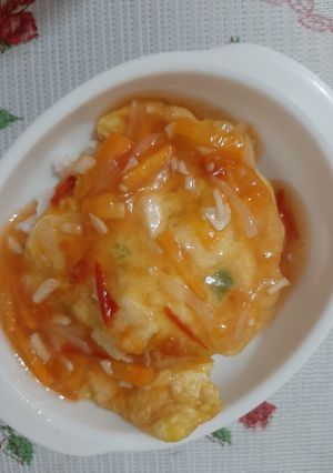 Foto resep #MPASI : FU YUNG HAI TAHU TELUR