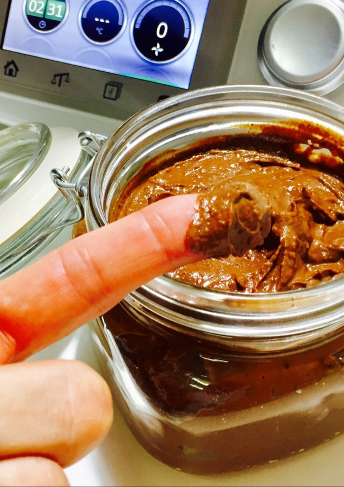 Una foto de Nutella 'light'
