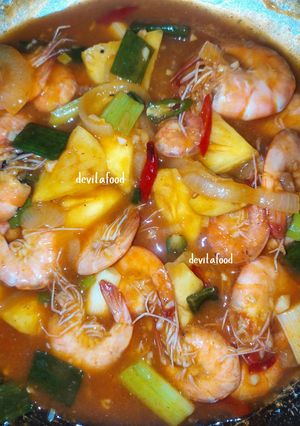 Foto resep Udang asam manis
