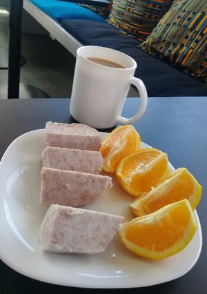 A picture of Simple quick fix breakfast. #Breakfastcontest.