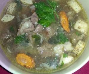 Resep mudah Sop Kambing Kuah Bening (11-12 sama yang dijual di sate Tegal) Enak Sempurna