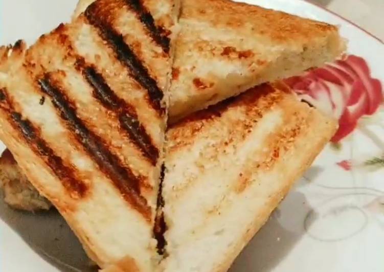 Roti Bakar Keju Lumer