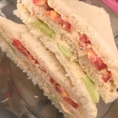 A picture of Chicken club sandwich.
