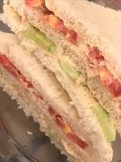 A picture of Chicken club sandwich.