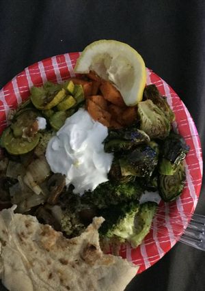 A picture of Roasted vegetable bowl.