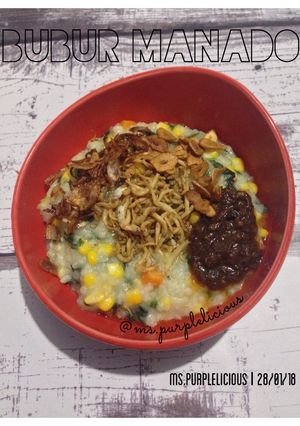 Foto resep Bubur Manado ala ala