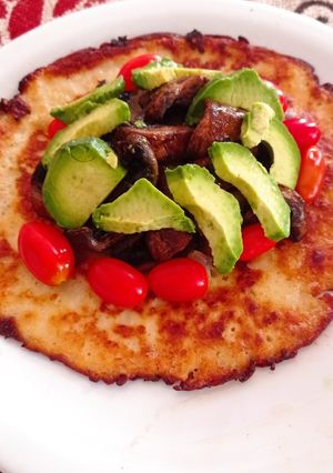 Una foto de Crepes parmentier
