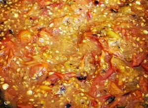 Una foto de Salsa criolla