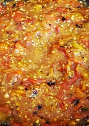 Una foto de Salsa criolla