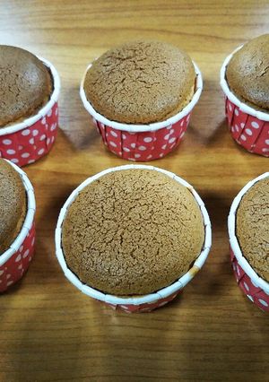 蜂蜜杯子蛋糕（燙麵法） 的食譜成品照片