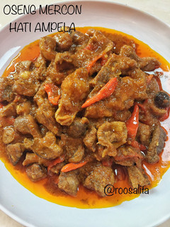 Foto resep Oseng Mercon Ati Ampela