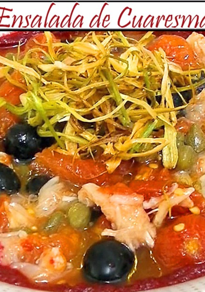 Una foto de Ensalada de Cuaresma