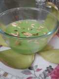 Greenland(green melon custard)