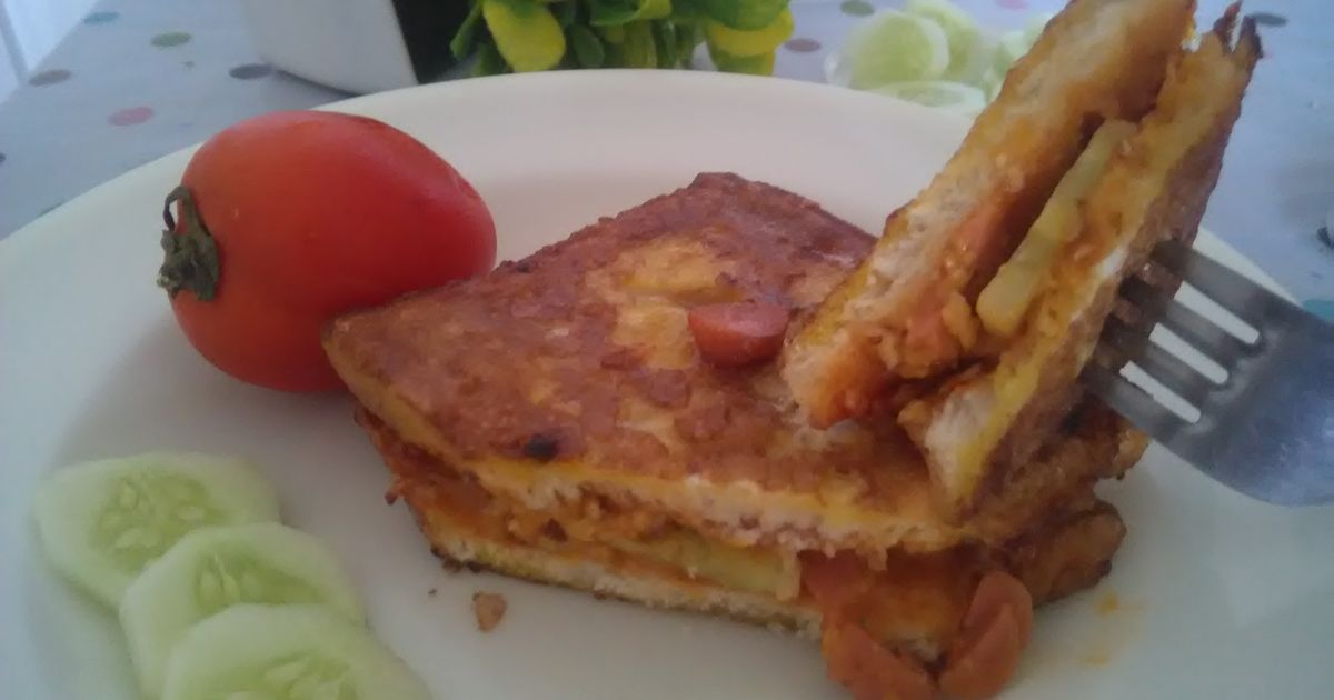 Roti Tawar Krease Resep Kreasi Roti Tawar oleh Alqissya - Cookpad