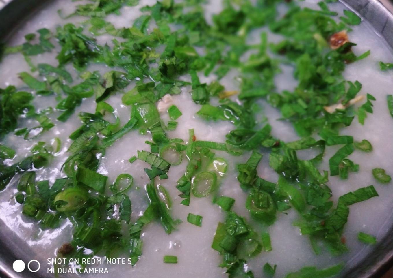 Bubur ayam sederhana