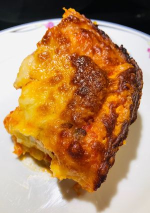 A picture of Bisquick 2 -Cheese Pizza 🍕Bake.