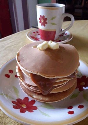 Una foto de Tortitas Americanas 🥞 con Dulce!