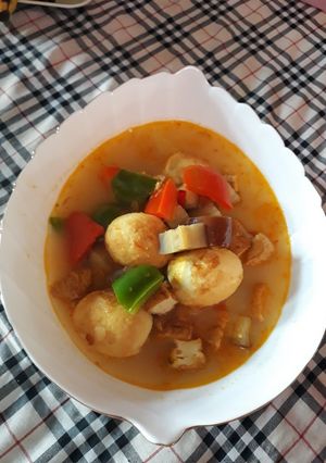 Foto resep Lodeh isi campur2 pedaas(no santann)