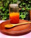 Mermelada casera de mandarina 🍊 con cascaritas 😋