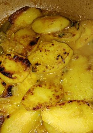 🥔 ভাজা আলু ভুনা রেসিপির প্রধান ছবি