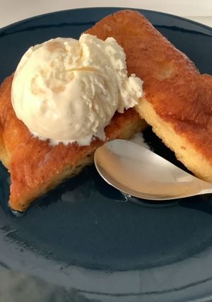 Foto principal de Torrija de leche en almíbar
