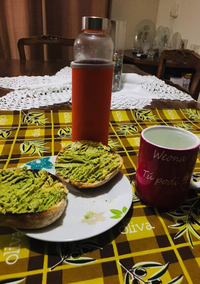 Una foto de Desayuno