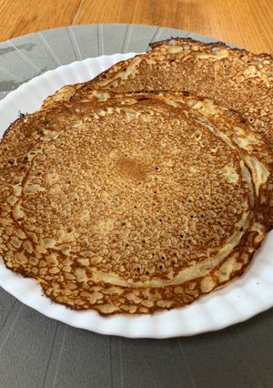 A picture of Buckwheat Galettes (gluten free).