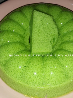 Foto resep Puding Lumut full Lumutnya