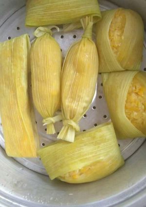 Foto resep Lepet jagung