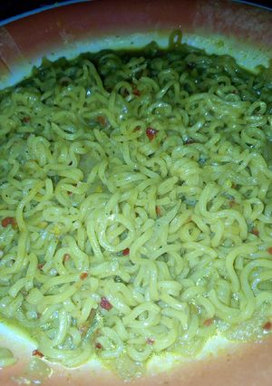 A picture of Indomie.