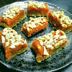 A picture of Kheere Gajar Ki Barfi.