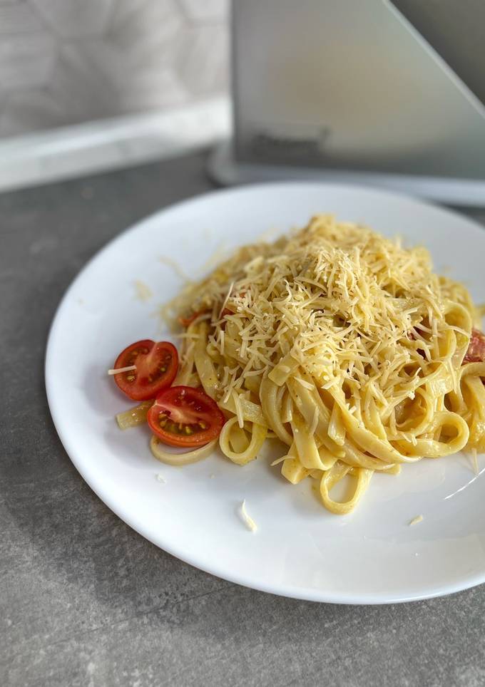 Вершкова паста з індичкою🍝