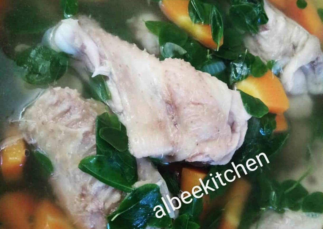 Moringa Chicken Soup