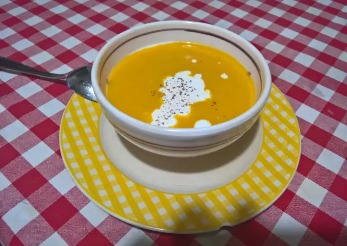 Receta Sopa de Calabaza australiana