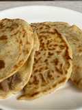Quesadillas amb carn desfilada