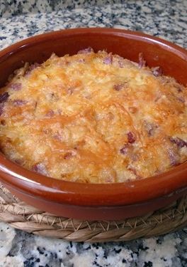 Una foto de Greixonera dels darrers diez o cazuela de los últimos días