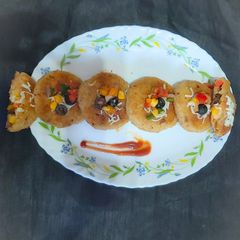 A picture of Pizza patty.