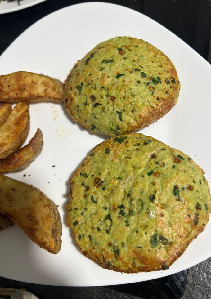 Una foto de Hamburguesas de pollo caseras