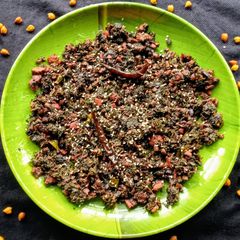 A picture of Red Amaranth Vaji.