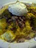 Breakfast fish nachos