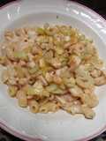 Chicken macaroni saus Carbonara
