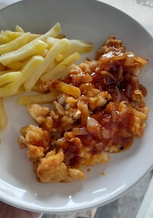 Foto resep Crispy chicken steak sederhana