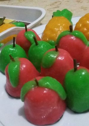 Foto resep Kue ku / kue tok isi kacang hijau + tips sukses