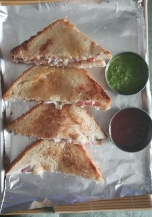 A picture of Veg Sandwich.