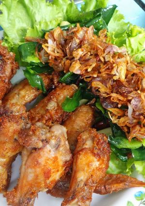 รูปของ ไก่ทอดเกลือสมุนไพร