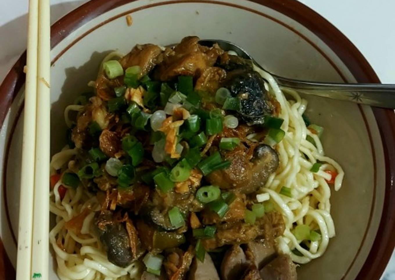 Mie Ayam jamur