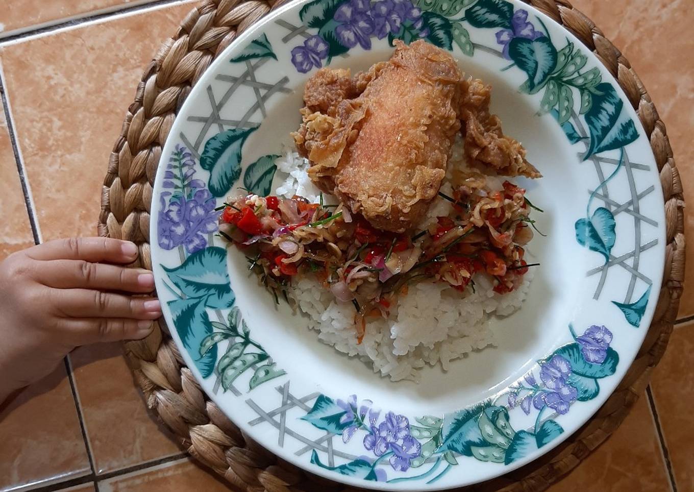 Ayam Tepung Sambal Matah