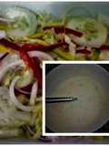 Ensalada con Aderezo de Yogur