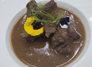 Una foto de Boeuf bourgiñon